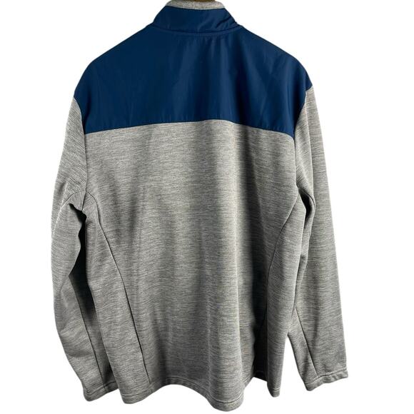 Orvis Bonded Mesh Fleece Full Zip Jacket Gray & Blue Size XL - Picture 7 of 14